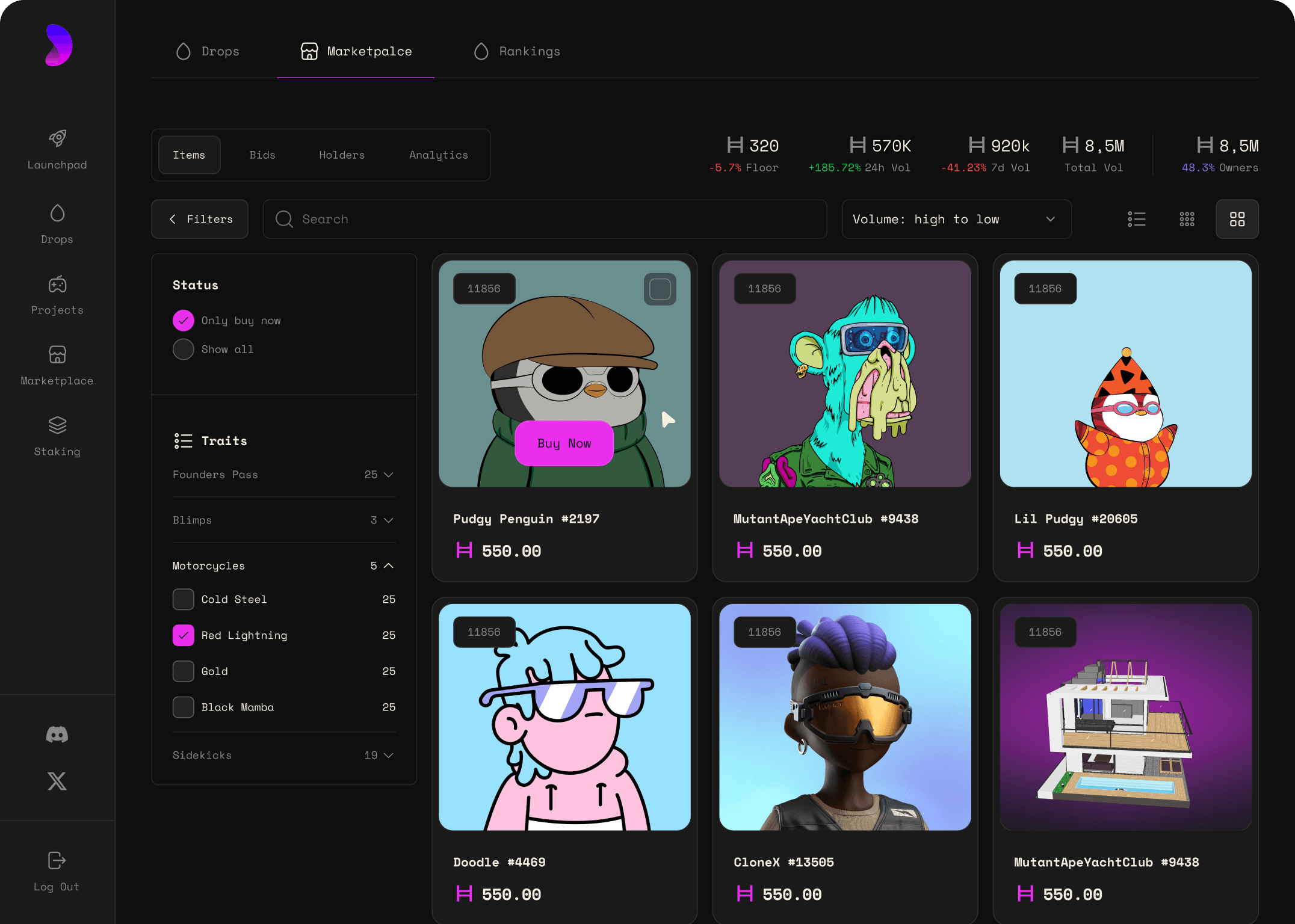 Dropper marketplace